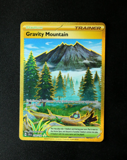 Pokemon Card TCG - Gravity Mountain 250/191 - Surging Sparks - Hyper Rare - NM ⭐ - Image 1