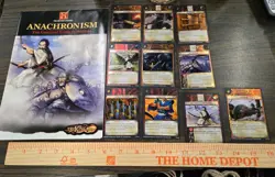 Anachronism Card Game Miyamoto Musashi Starter Set + Rulebook History Channel... - Image 1