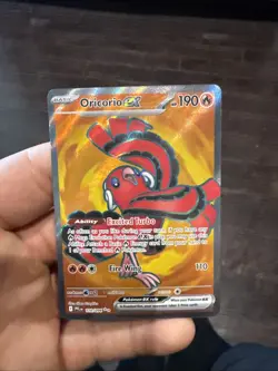 Pokemon Card Oricorio Ex 110/094 Phantasmal Flames Full Art Holo Rare Nm - Image 1