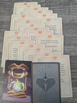 Disney Lorcana -Jafar Story/Puzzle Art Card Lot Set of 19 Cards and 20 art cards - Image 1