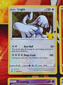 Pokemon Celebrations 4 Card Holo Lot - Lugia / Ho-Oh / Cosmog / Cosmoem - Image 2