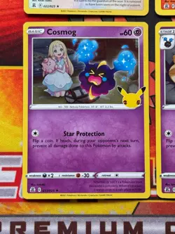 Pokemon Celebrations 4 Card Holo Lot - Lugia / Ho-Oh / Cosmog / Cosmoem - Image 4