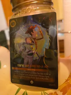 Toy Story You've Got a Friend in Me Action Song Card Woody Buzz 225/204 EN - Image 2