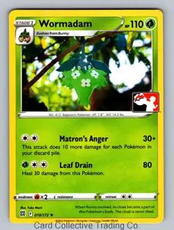 Wormadam (010) Rare Prize Pack Series Cards 010/172 NM - Image 1