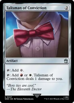 Talisman of Conviction [Universes Beyond: Doctor Who] MTG - Image 1