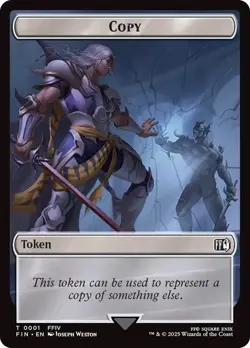 Treasure | Copy Double Sided Token [FINAL FANTASY] MTG - Image 2