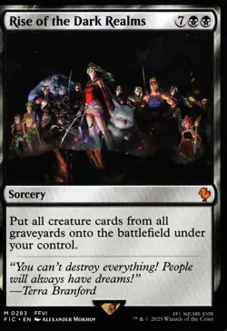 MTG Rise of the Dark Realms #283 Final Fantasy Commander Mythic NM - Image 1