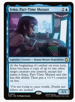 1x MTG Irma, Part-Time Mutant - TMNT Rare! NM Mint! - Image 1