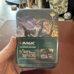 Magic the Gathering The Lord of the Rings Gandalf Retail Tin New Sealed - Image 1