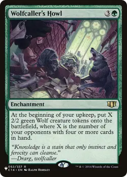 Wolfcaller's Howl - 052/337 / English / Near Mint MTG - Image 1