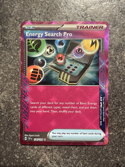 Energy Search Pro 176/191 Pokemon Surging Sparks SV ACE SPEC Rare Holo Card NM - Image 2