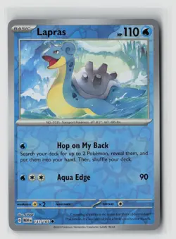Lapras #131/165 Sv Scarlet & Violet 151 Reverse Holo Pokemon TCG NM - Image 1