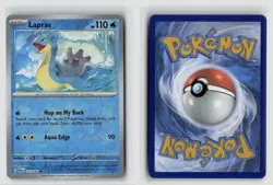 Lapras #131/165 Sv Scarlet & Violet 151 Reverse Holo Pokemon TCG NM - Image 3