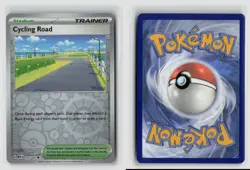 Cycling Road #157/165 Sv Scarlet & Violet 151 Reverse Holo Pokemon TCG NM - Image 3