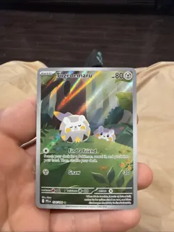 Pokemon Togedemaru 104/094 Mega Evolutions: Phantasmal Flames Illustration Rare - Image 1