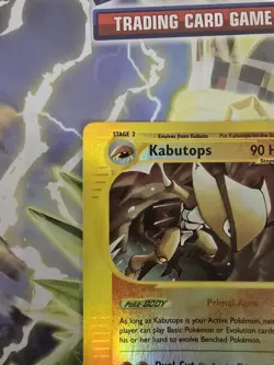 2003 POKEMON Skyridge Reverse Holo Rare Kabutops 14/144 - Image 2