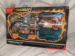 Nintendo Pokemon TCG Charizard ex Special Collection Box [Sealed] New - Image 2