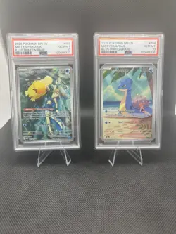 Misty’s Psyduck & Misty’s Lapras PSA 10 Pokemon - Sequential Set - 1 of a Kind🔥 - Image 1