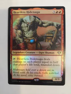 Heartless Hidetsugu #231 (NM) Foil Commander Masters CMM Magic MTG - Image 1