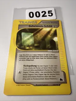 Pokemon Geheimnis-Schild γ 135/144 Skyridge 2003 Deutsch - Image 1