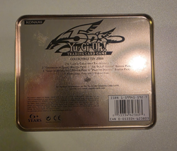 2008 Yu-Gi-Oh Turbo Warrior Collector's Tin – Empty - Image 4