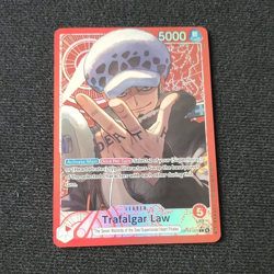 Bandai One Piece CCG Trafalgar Law Leader OP14-001 5000 Power Regular English - Image 1