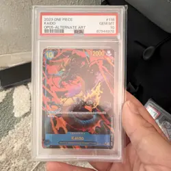 Bandai One Piece CCG Kaido OP05-118 Awakening of the New Era Alt Art Foil PSA 10 - Image 1