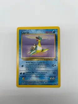 Pokemon WOTC Fossil Set Non Holo Lapras 25/62 Really Good Condition - Image 2