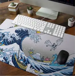 Pokemon Center Great Wave Pikachu & Friends Playmat NEW SEALED - Image 3