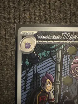 Illustration Rare Pokemon cards Team Rockets Weezing and Japeneses Krokorak - Image 3