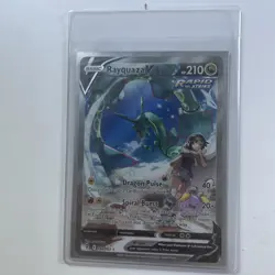 Pokemon TCG Rayquaza V Rapid Strike Card - Image 1