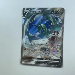 Pokemon TCG Rayquaza V Rapid Strike Card - Image 5