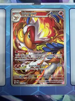 Pokemon Card TCG - Infernape 173/167 Illustration Rare Twilight Masquerade NM - Image 1