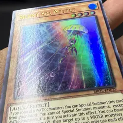 Yugioh Silent Sea Nettle BROL-EN029 1st Edition LP Ultra Rare - Image 3