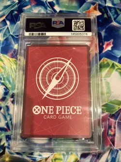 2024 One Piece Emperors in the New World Leader #OP09-001 Shanks PSA 10 - Image 2
