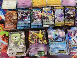 Pokemon Card Lot DMG - LP Cosmos V Pikachu EX GX Radiant Sylveon + - Image 5