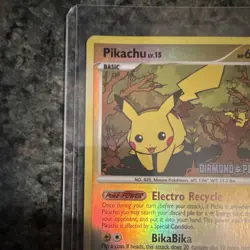 Pokemon Pikachu 094/123 Burger King Reverse Holo Promo 2007 English Card - Image 3