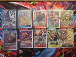 One Piece Op 12,13,14,15-EB04 SR card lot Of 10 - Image 1
