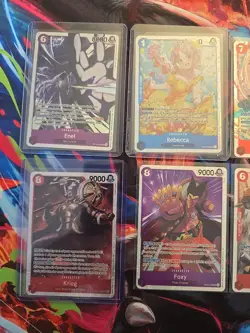One Piece Op 12,13,14,15-EB04 SR card lot Of 10 - Image 2