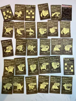 74 HP Nissui Battle Seal Sticker Card Set Lot Pokemon Pocket Monster 1999 - Image 3