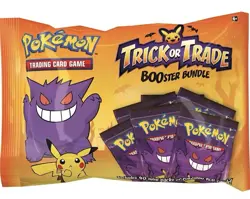 Pokemon TCG Trick or Trade 2024 BOOster Bundle Trading Card Game 120 Cards - Image 1