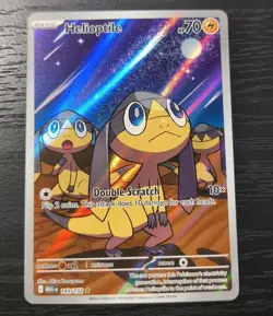 Pokemon Mega Evolutions Helioptile Illustration Rare Card 143/132 NM - Image 1