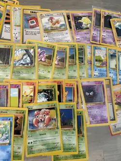 Pokemon - 80+ Card Mixed Lot Vintage Bulk English Only - Image 1