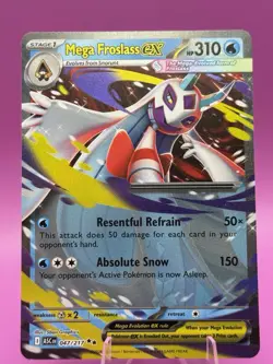 Pokemon TCG Mega Froslass Ex 047/217 Ascended Heroes Double Rare NM Card - Image 1