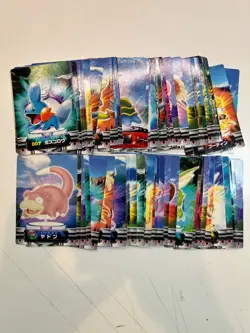 86 MP Zukan Pokemon Encyclopedia Bandai Carddass Japanese Cards - Image 1
