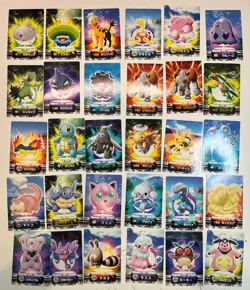 86 MP Zukan Pokemon Encyclopedia Bandai Carddass Japanese Cards - Image 4