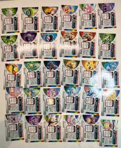86 MP Zukan Pokemon Encyclopedia Bandai Carddass Japanese Cards - Image 5