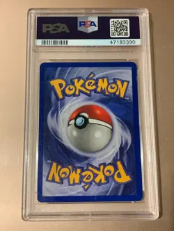 Blaine's Arcanine Holo Pokemon Card Unlimited Gym Challenge 1/132 PSA 8 NM-M - Image 2