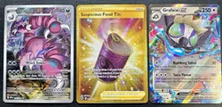 RARE Pokemon HOLO Lot- Illustration Rare (IR), Secret Rare, Double Rare- 3 Cards - Image 1