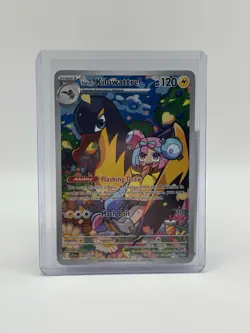 Pokemon TCG Iono's Kilowattrel Card Journey Together IR 163/159 - Image 1